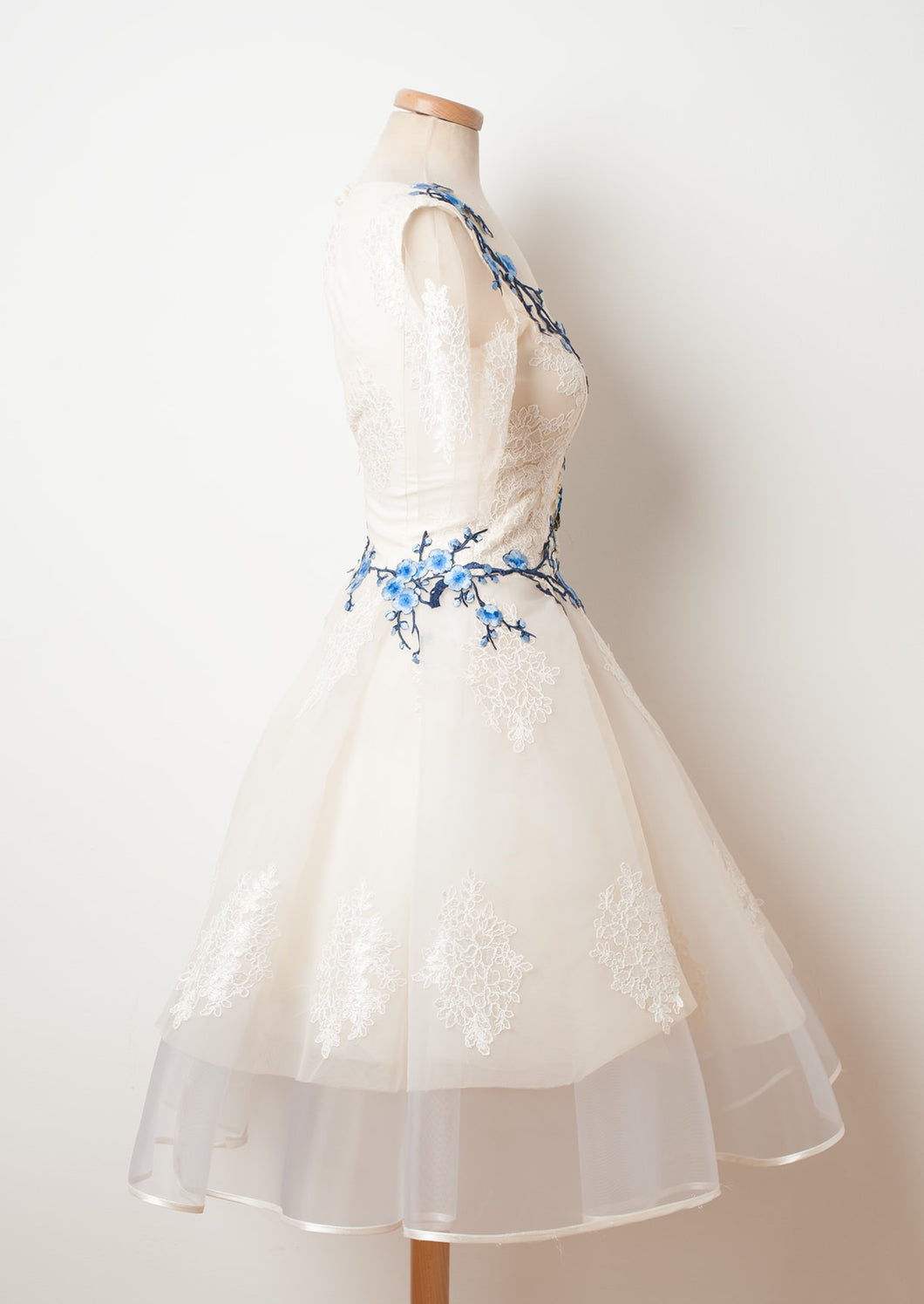 Half Sleeve Homecoming Dresses Unique A Line Embroidery Short Prom Dress Party Dress Homecoming Dress BabaMila