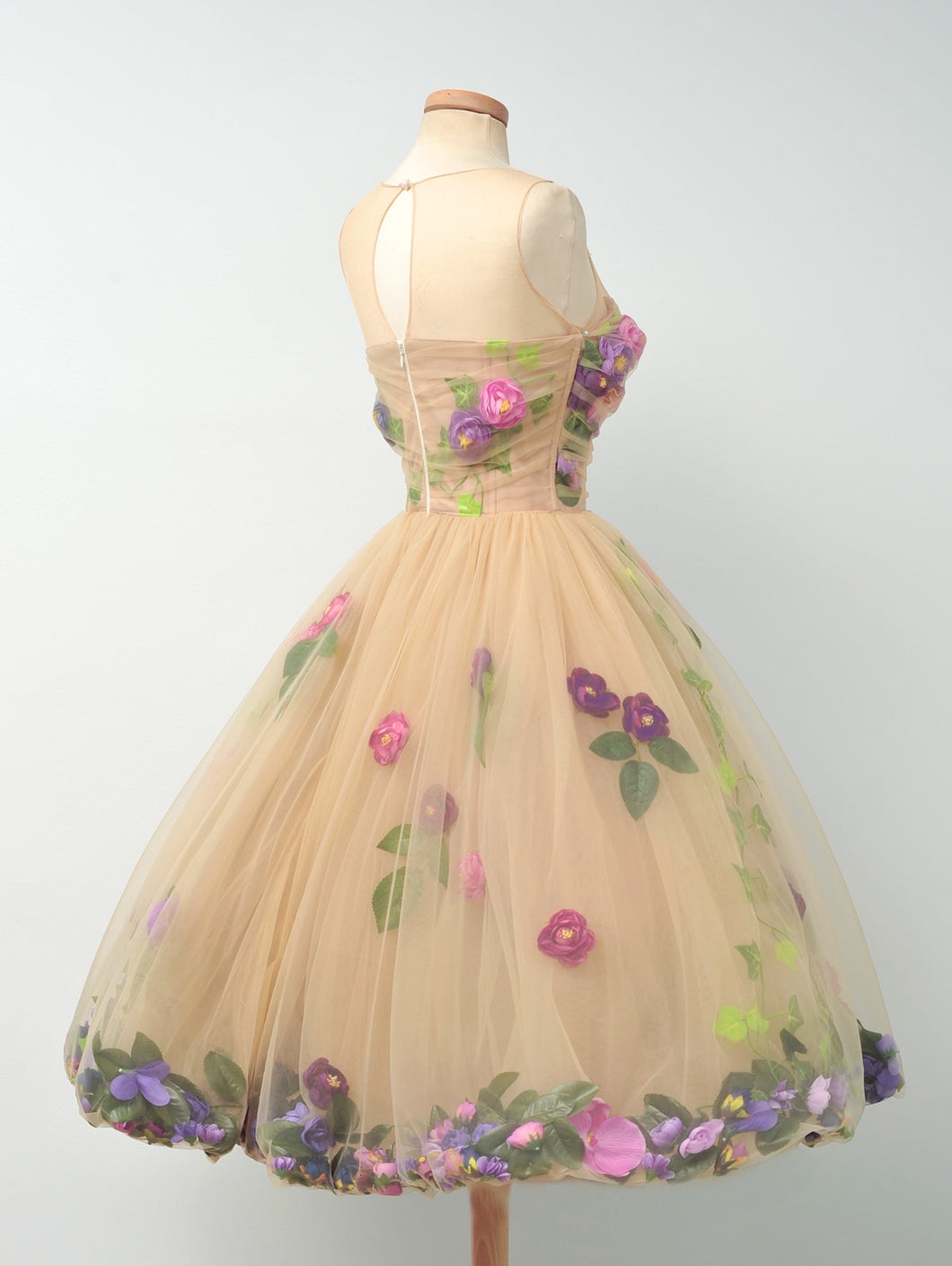 Beautiful Homecoming Dresses A-line Floral Romantic Short Prom Dress Cute Party Dress Homecoming Dress BabaMila