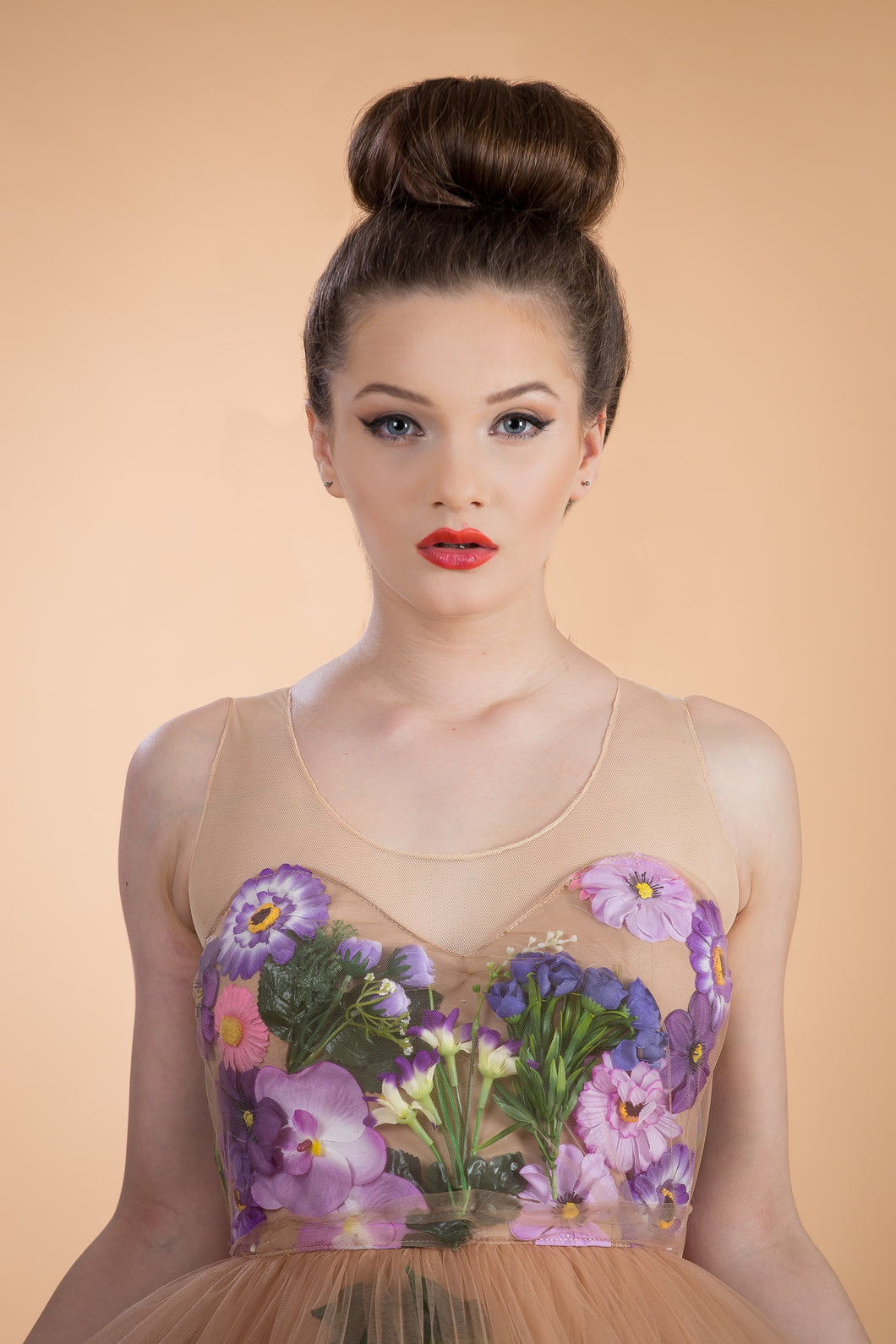 Beautiful Homecoming Dresses A-line Floral Romantic Short Prom Dress Cute Party Dress Homecoming Dress BabaMila