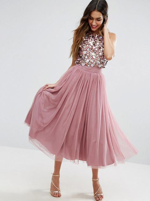 Two Piece Homecoming Dresses Unique A Line Sparkly Short Prom Dress Party Dress Homecoming Dress BabaMila