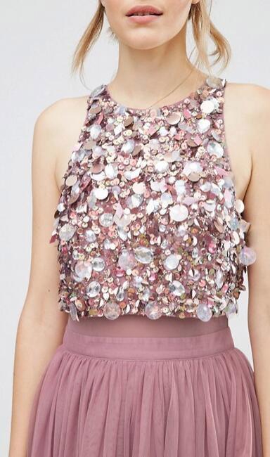 Two Piece Homecoming Dresses Unique A Line Sparkly Short Prom Dress Party Dress Homecoming Dress BabaMila