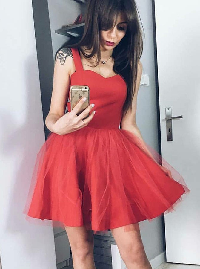 heap Homecoming Dress A-line Little Black Dress Short Prom Dress Party Dress Homecoming Dress BabaMila