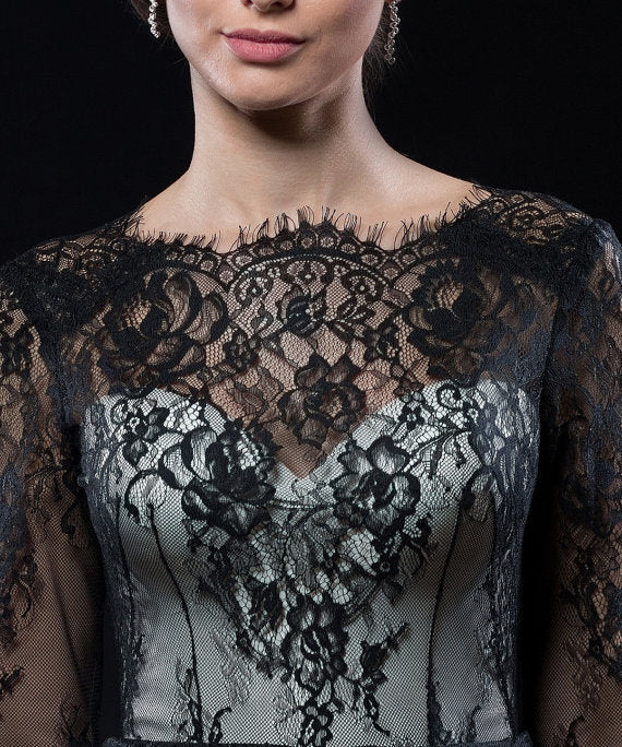 Little Black Dress Lace Homecoming Dresses Short Prom Dress Party Dress Homecoming Dress BabaMila