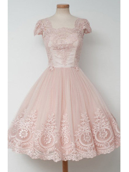 Homecoming Dress Ball Gown Lace Short Prom Dress Party Dress Homecoming Dress BabaMila