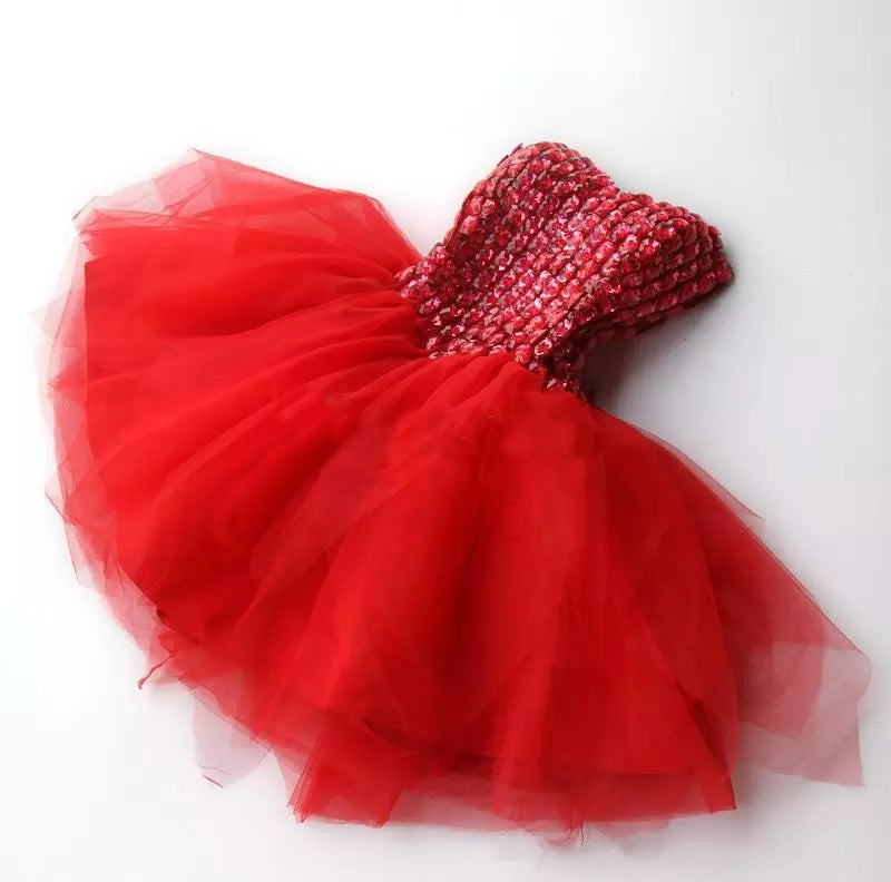 Homecoming Dress Sexy Rhinestone Strapless Short Prom Dress Party Dress Homecoming Dress BabaMila
