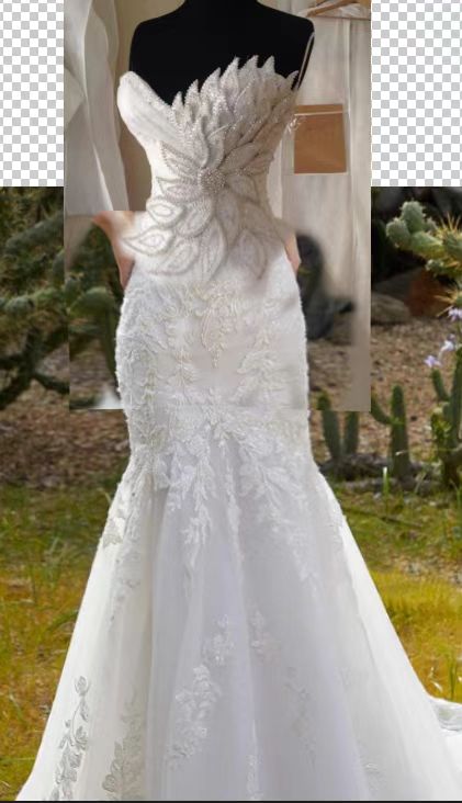 Mermaid Wedding Dresses Elegant Applique Bride Dresses BabaMila