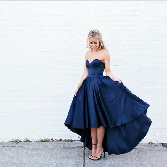 Homecoming Dress Asymmetrical Sleeveless Short Prom Dress Party Dress Homecoming Dress BabaMila
