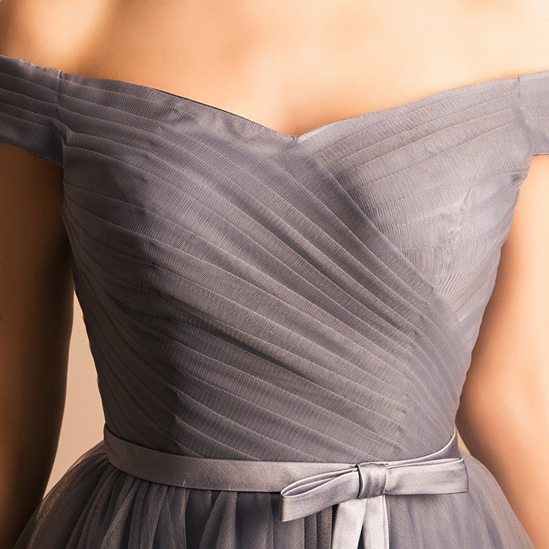 Homecoming Dress Off-the-shoulder Sexy Ruffles Short Prom Dress Party Dress Homecoming Dress BabaMila