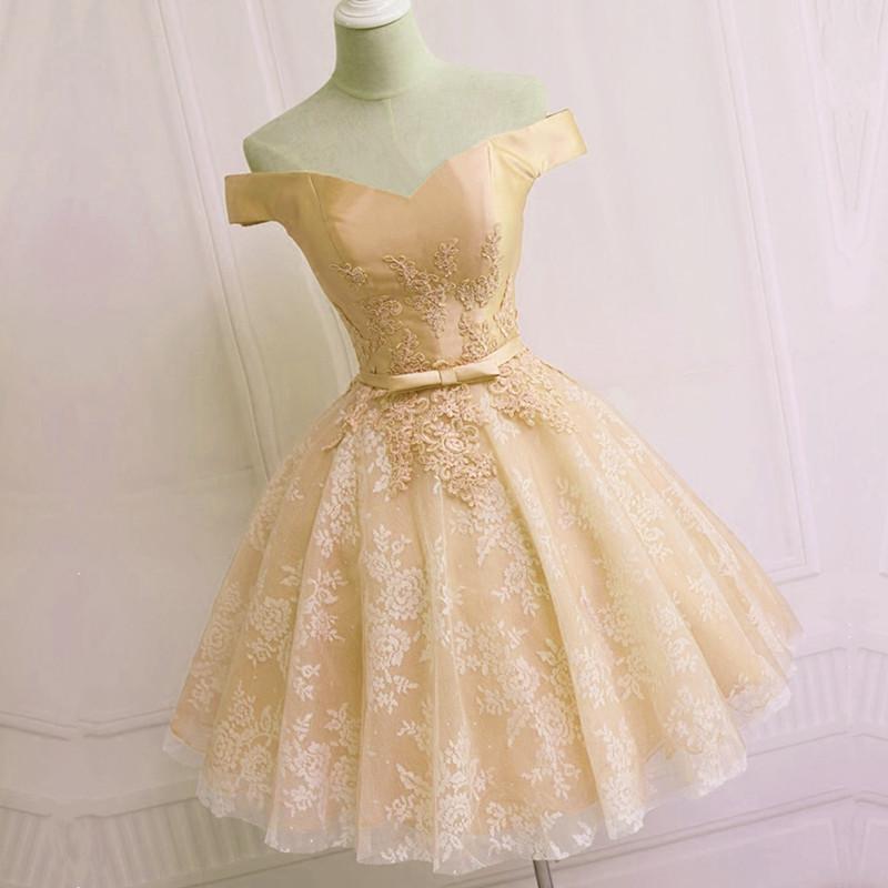 Homecoming Dress Off-the-shoulder Taffeta Short Prom Dress Party Dress Homecoming Dress BabaMila