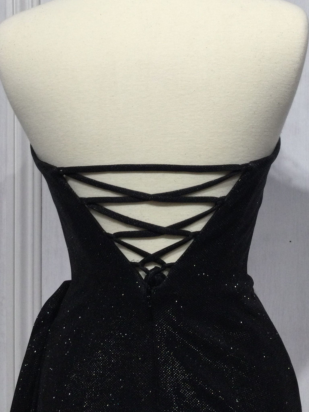 Mermaid/Trumpet Strapless Sleeveless Floor-Length Prom Evening Dresses with Split Side BabaMila