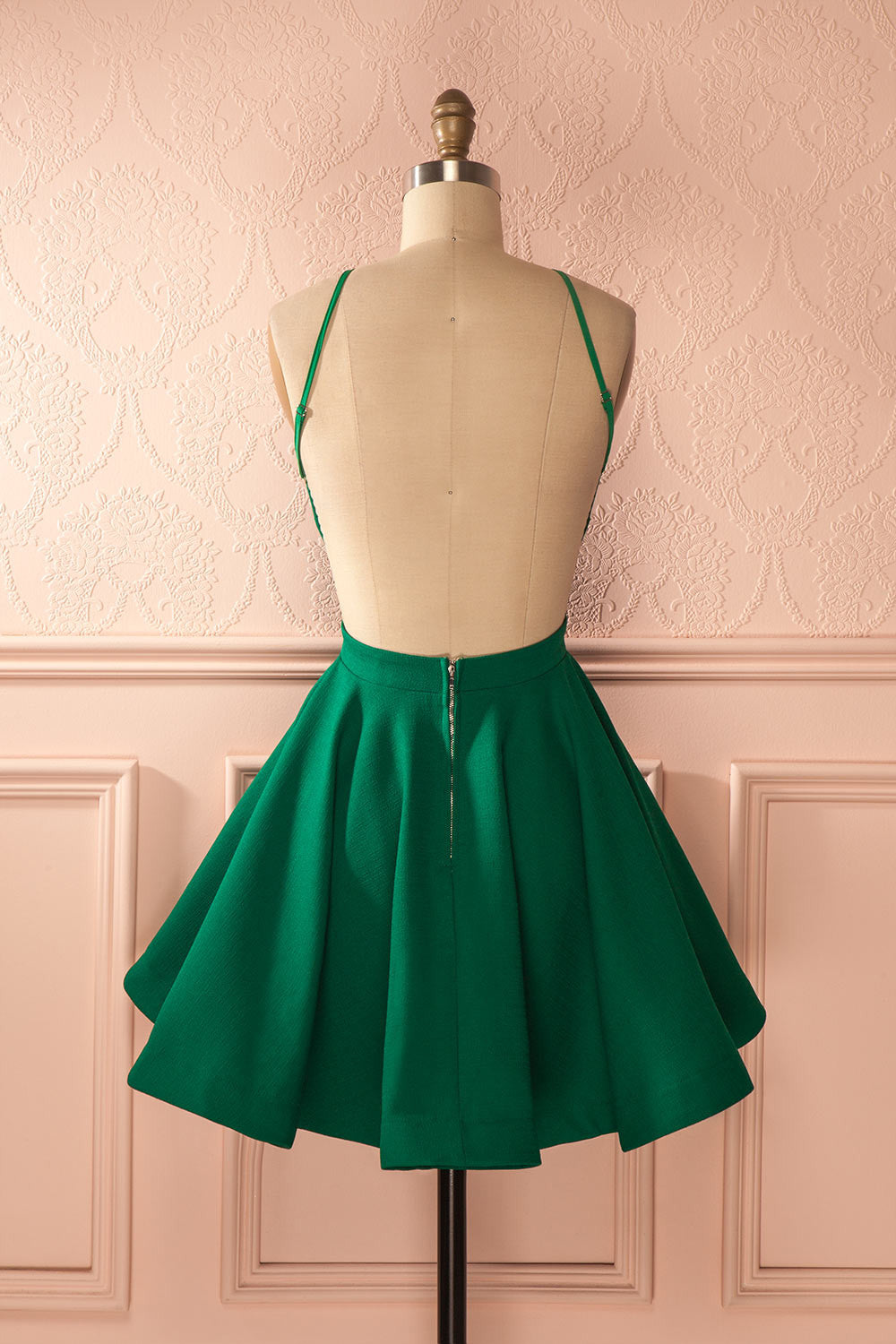 Homecoming Dress Hunter Backless Sexy Short Prom Dress Party Dress Homecoming Dress BabaMila