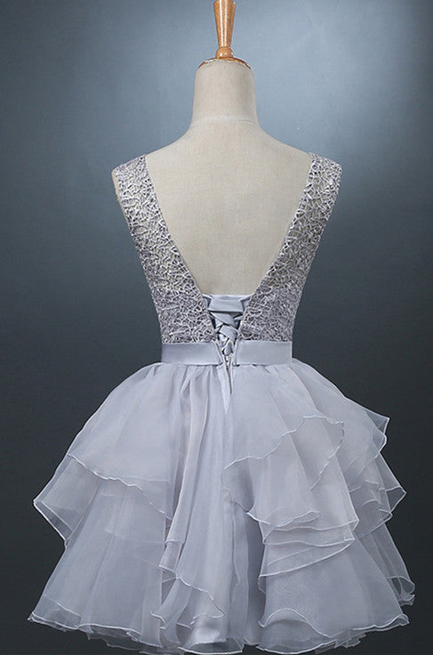 Homecoming Dress One Shoulder Bowknot Short Prom Dress Party Dress Homecoming Dress BabaMila
