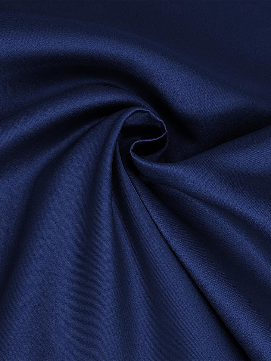 A-Line/Princess Scoop Neck Half Sleeves Mother Of The Bride Dresses With Bow Belt BabaMila