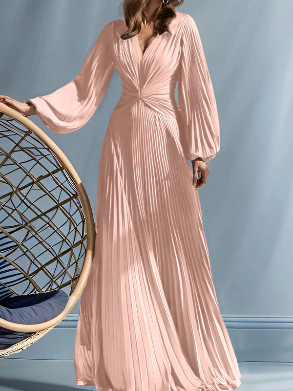 A-Line/Princess One-Shoulder Sleeveless Floor-Length Mother Of The Bride Dresses With Split Side BabaMila