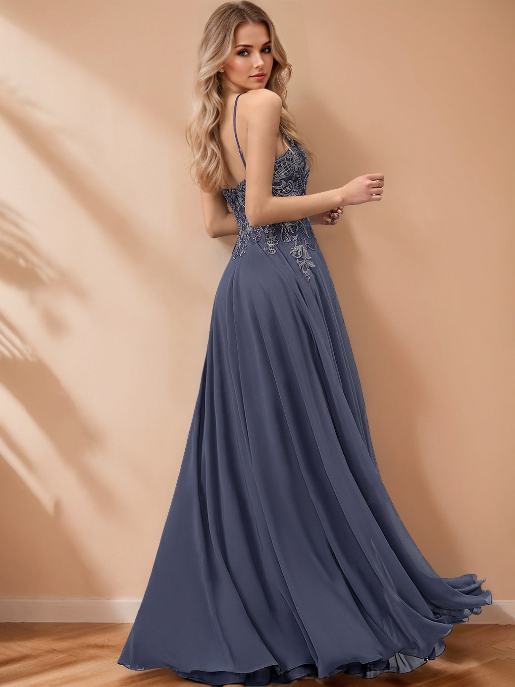 A-Line/Princess Halter Sleeveless Floor-Length Mother Of The Bride Dresses With Sequins BabaMila