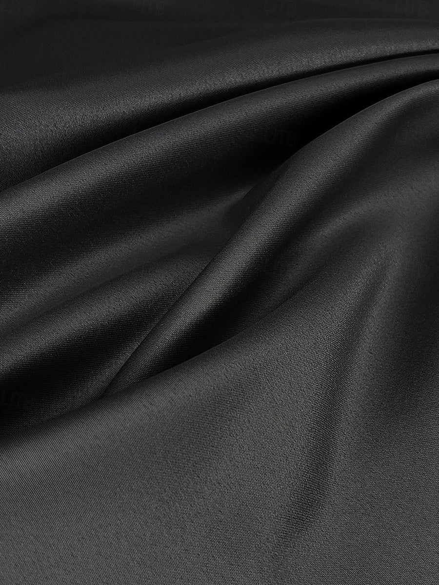 A-Line/Princess Scoop Neck 3/4 Sleeves Asymmetrical Mother Of The Bride Dresses With Appliques BabaMila