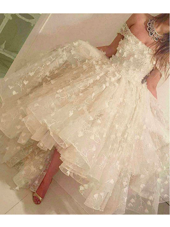 Homecoming Dress Off-the-shoulder Short Sleeve Short Prom Dress Party Dress Homecoming Dress BabaMila