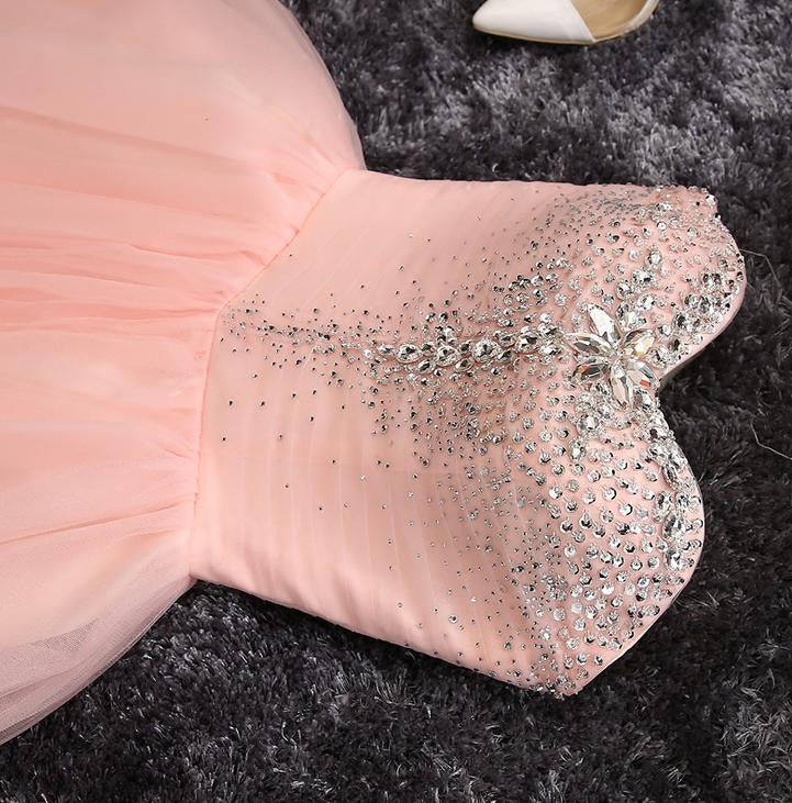 Homecoming Dress Cheap Tulle Sequins Short Prom Dress Party Dress Homecoming Dress BabaMila