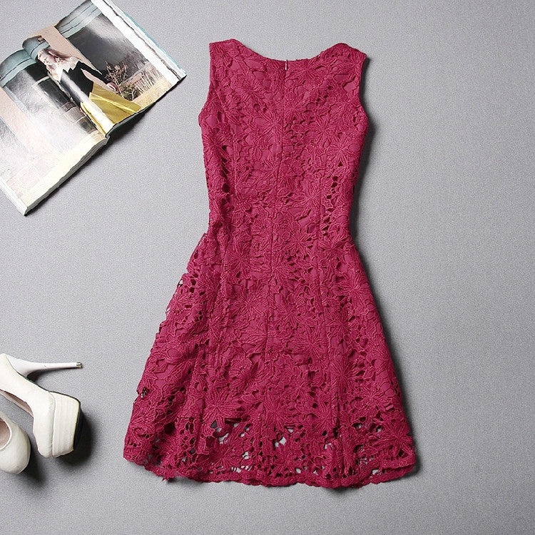 Homecoming Dress Sexy Red Lace Short Prom Dress Party Dress Homecoming Dress BabaMila