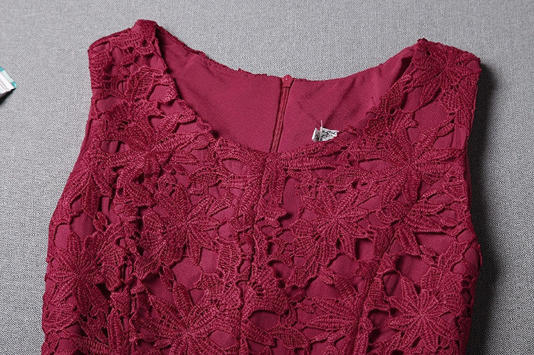 Homecoming Dress Sexy Red Lace Short Prom Dress Party Dress Homecoming Dress BabaMila