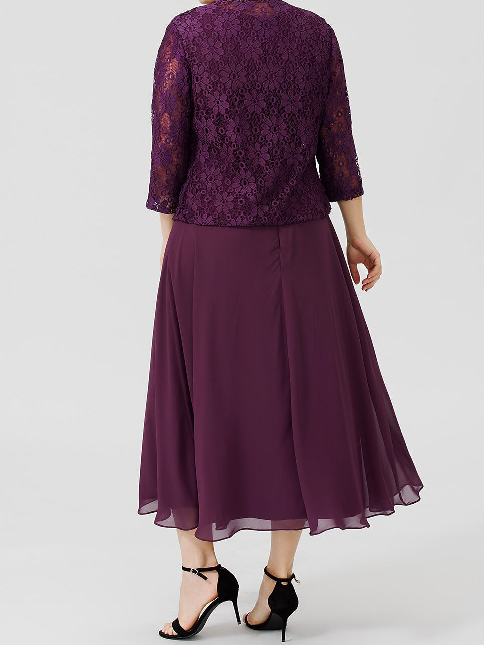 A-Line/Princess Mother Of The Bride Dresses With Applique & Jacket BabaMila