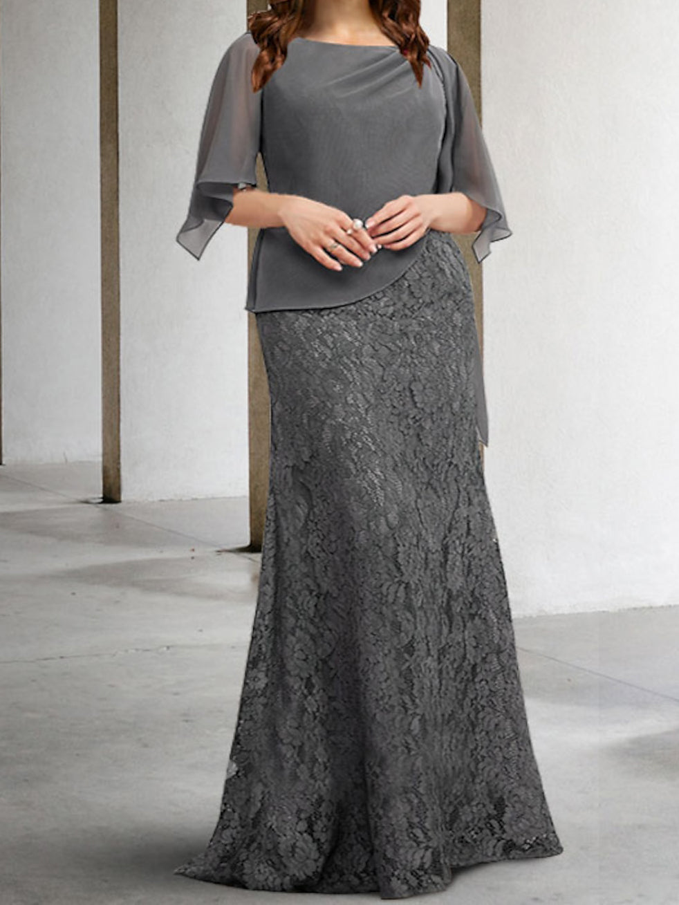 Sheath/Column Mother Of The Bride Dresses With Applique BabaMila