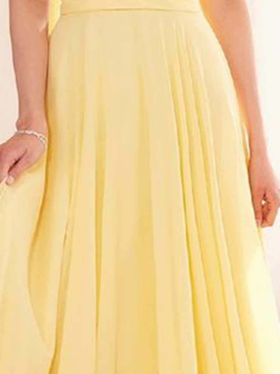 A-Line/Princess Strapless Sweetheart Backless Floor-Length Prom Dresses with Ribbon/Lace-up BabaMila