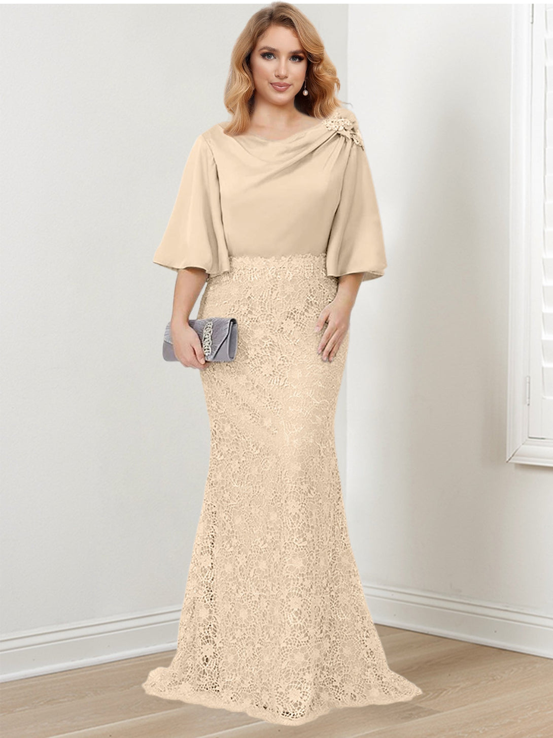 Trumpet/Mermaid Mother Of The Bride Dresses With Applique BabaMila