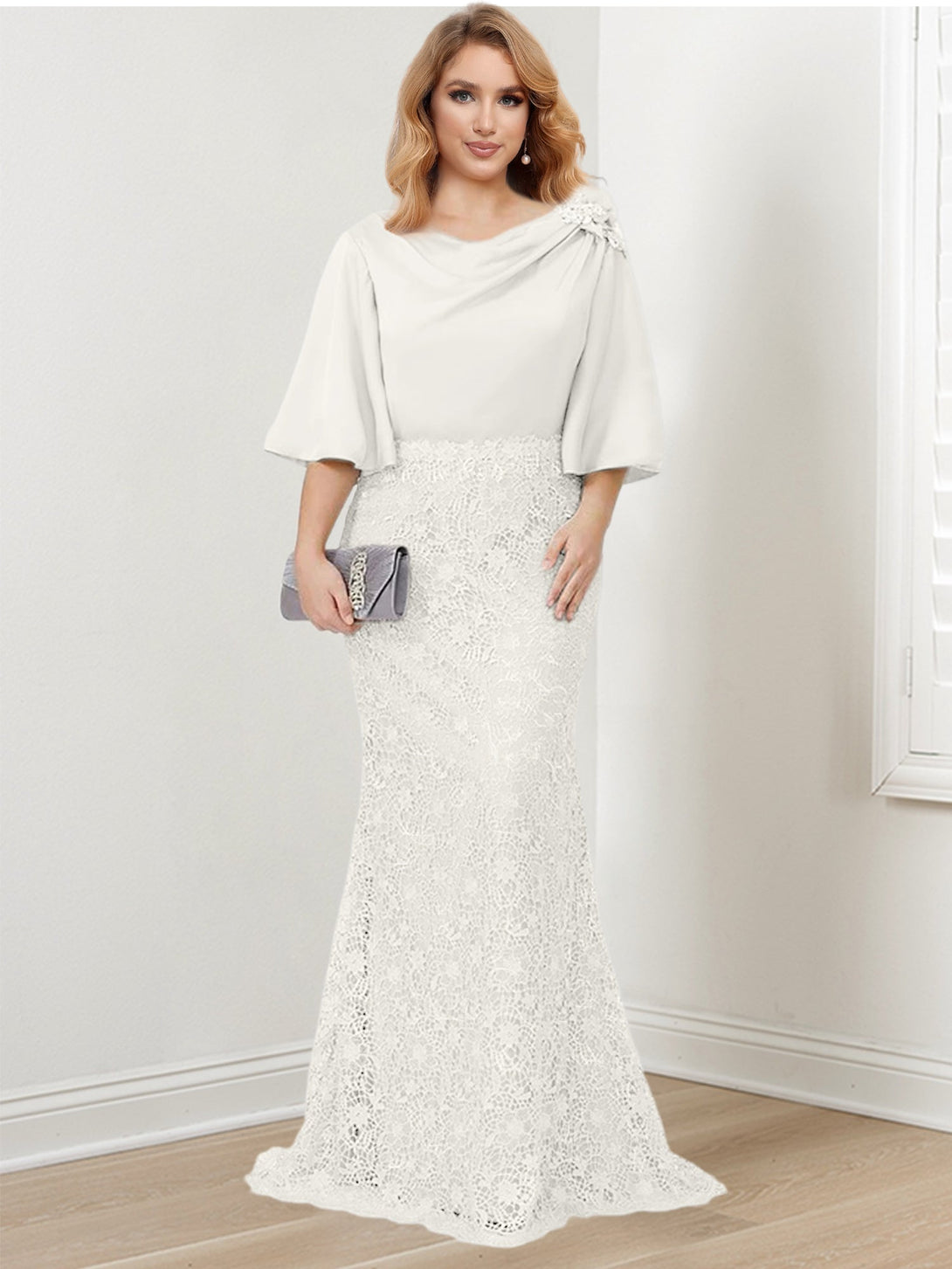 Trumpet/Mermaid Mother Of The Bride Dresses With Applique BabaMila