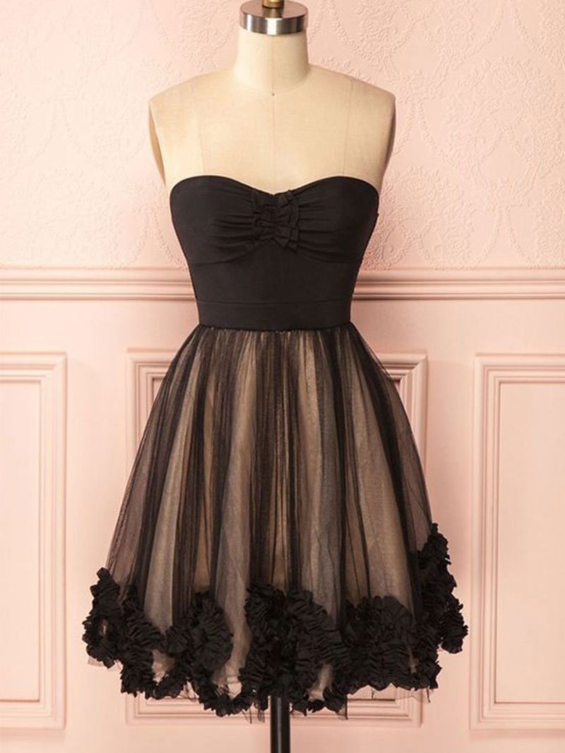 Little Black Dress Homecoming Dresses A Line Cheap Short Prom Dress Party Dress Homecoming Dress BabaMila