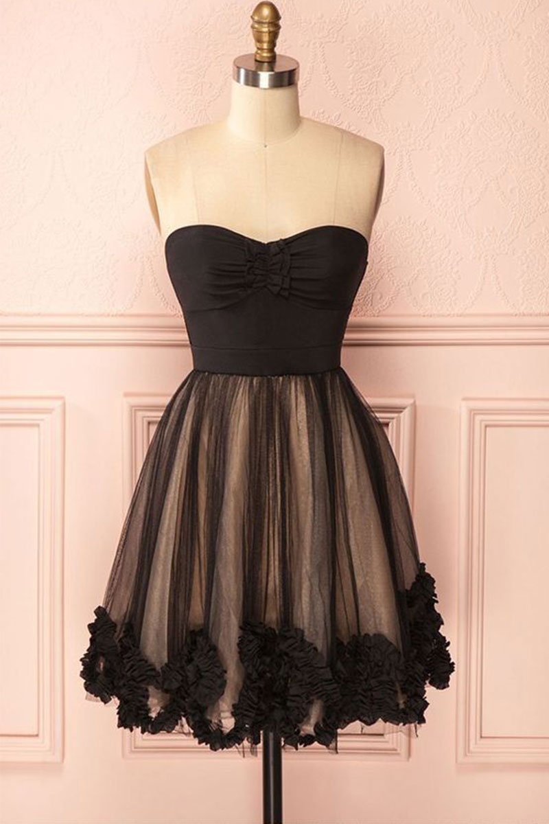 Little Black Dress Homecoming Dresses A Line Cheap Short Prom Dress Party Dress Homecoming Dress BabaMila